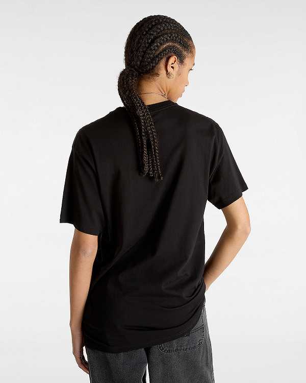 Black Men Vans Classic T Shirts Canada | VN8421536