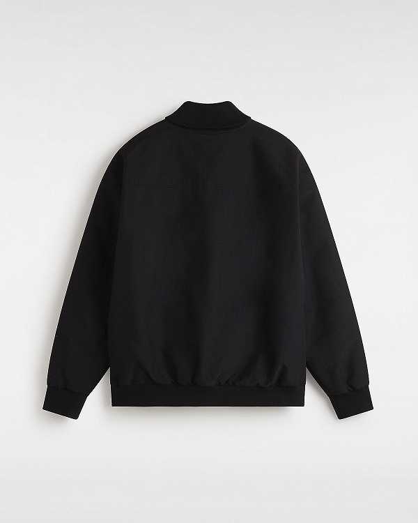 Black Men Vans Clifton Down Bomber Jackets Canada | VN6812073