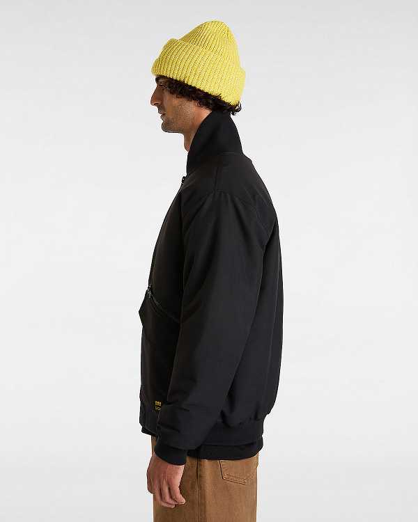 Black Men Vans Clifton Down Bomber Jackets Canada | VN6812073