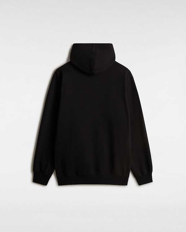 Black Men Vans Hi Stretch Hoodie Canada | VN8521706