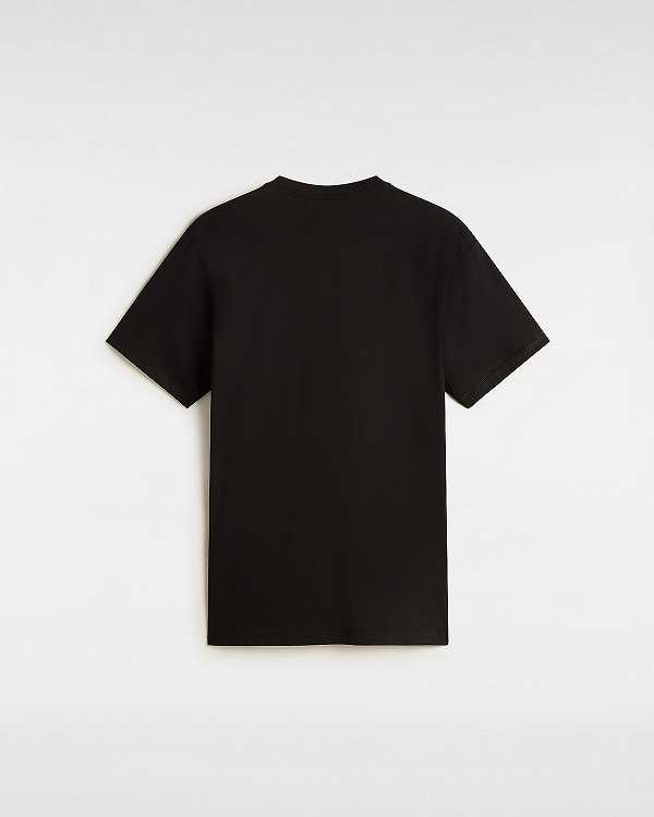 Black Men Vans Hi Stretch T Shirts Canada | VN0813652