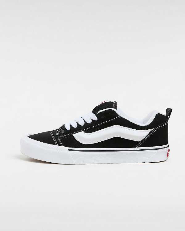 Black Men Vans Knu Skool Skate Shoes Canada | VN7631980