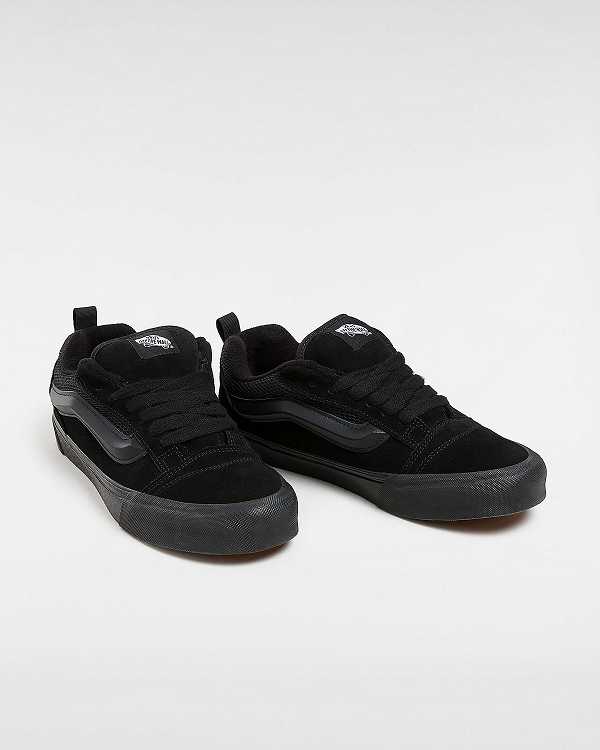 Black Men Vans Knu Skool Skate Shoes Canada | VN9476312