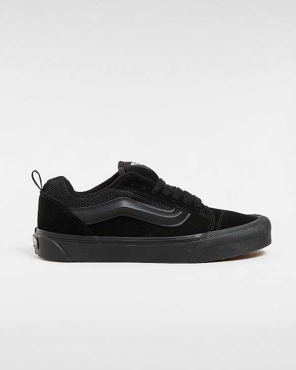 Black Men Vans Knu Skool Skate Shoes Canada | VN9476312
