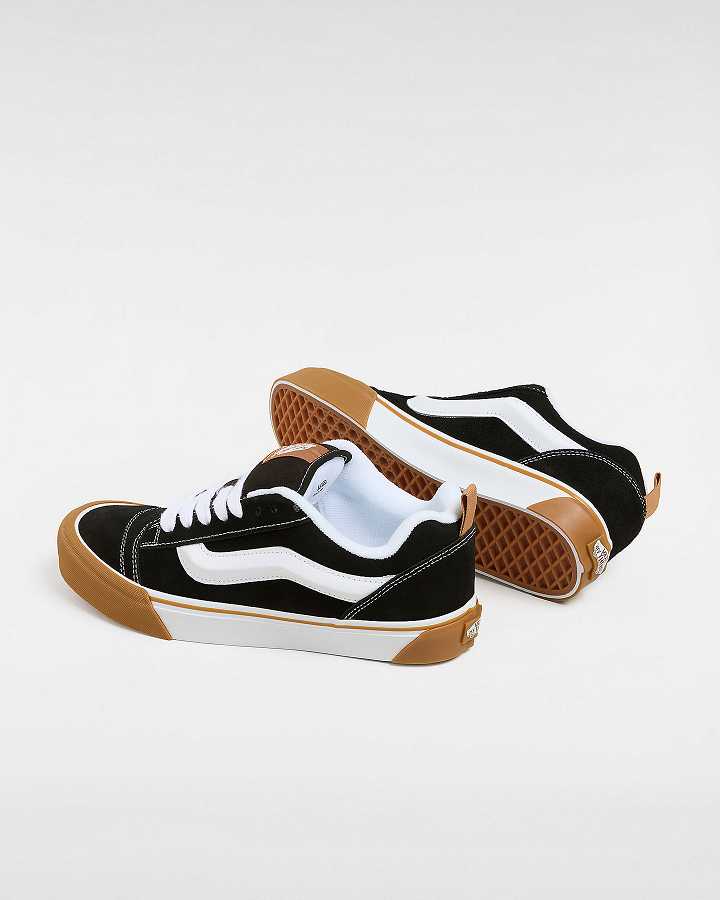 Black Men Vans Knu Skool Sneakers Canada | VN0349571