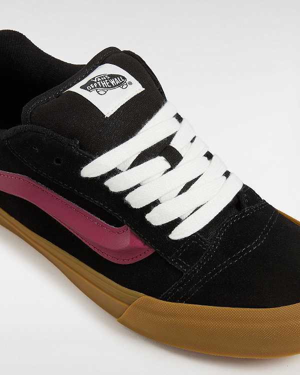 Black Men Vans Knu Skool Sneakers Canada | VN6839410