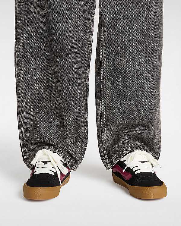 Black Men Vans Knu Skool Sneakers Canada | VN6839410