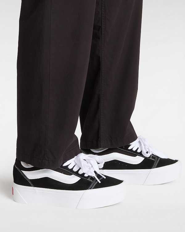 Black Men Vans Knu Stack Sneakers Canada | VN4925108