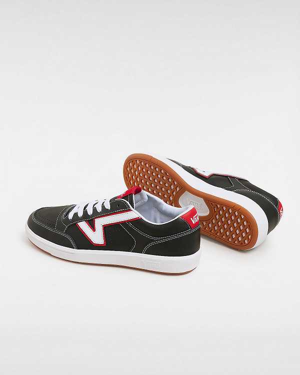 Black Men Vans Lowland ComfyCush Tennis Shoes Canada | VN5914238