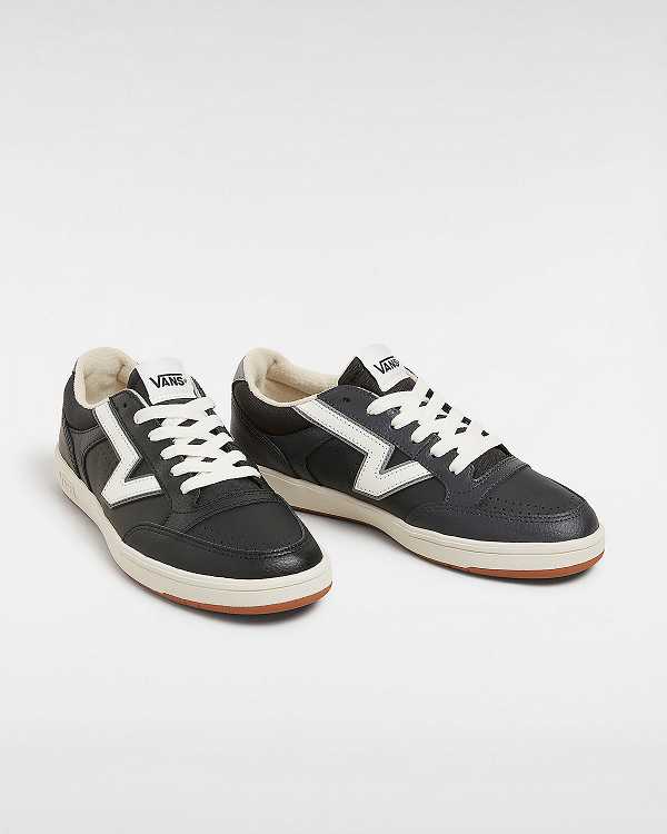 Black Men Vans Lowland ComfyCush Tennis Shoes Canada | VN3965281