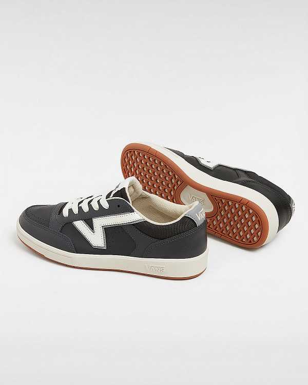 Black Men Vans Lowland ComfyCush Tennis Shoes Canada | VN3965281