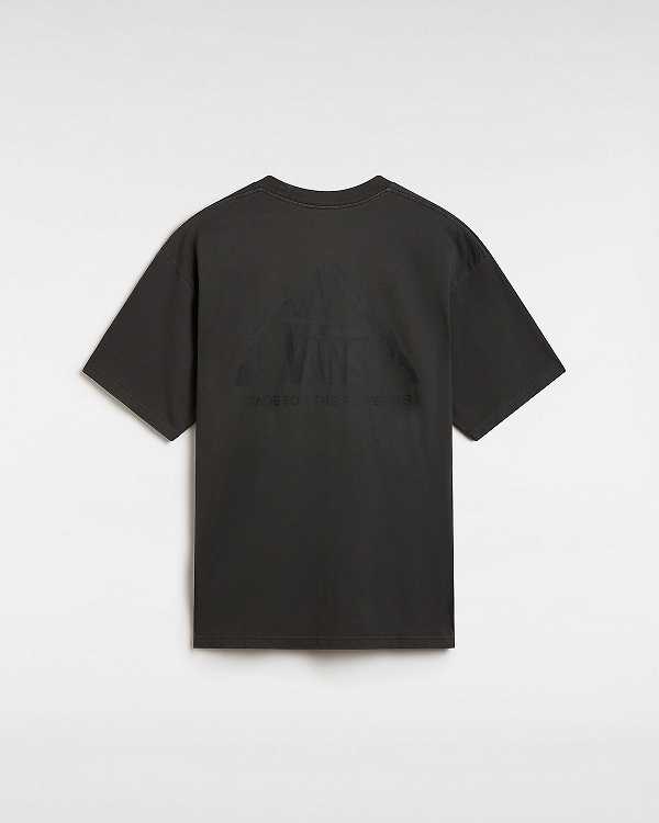 Black Men Vans MTE Crestline T Shirts Canada | VN1368495