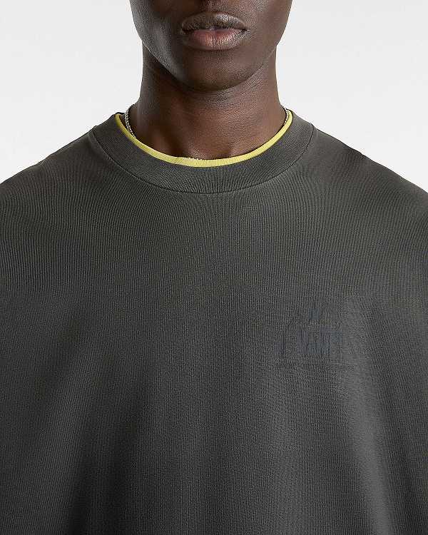 Black Men Vans MTE Crestline T Shirts Canada | VN1368495