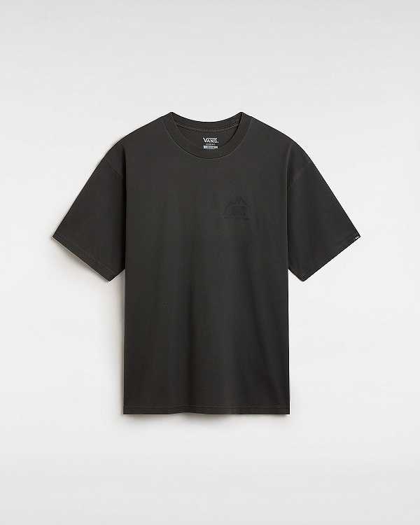 Black Men Vans MTE Crestline T Shirts Canada | VN1368495