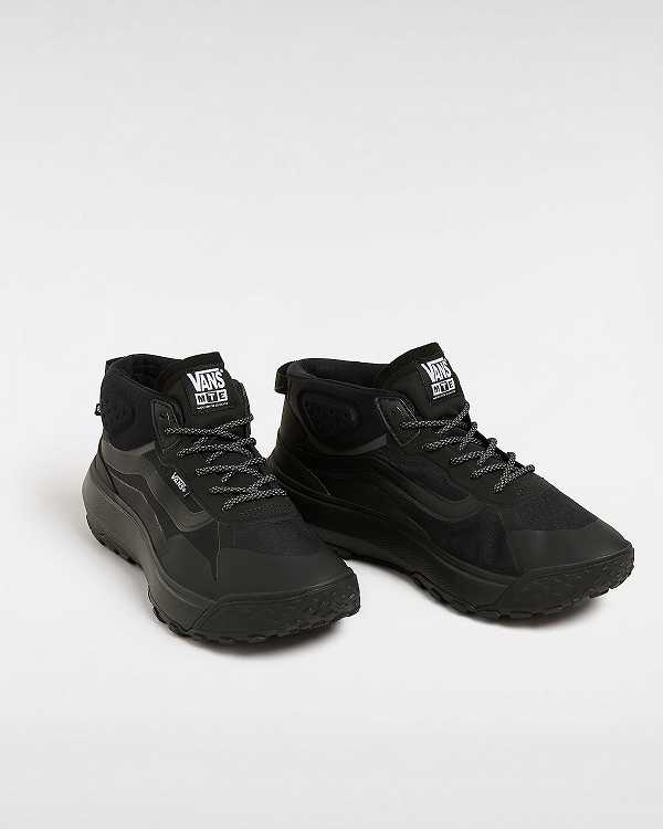 Black Men Vans MTE Crosspath Mid Sneakers Canada | VN9028641