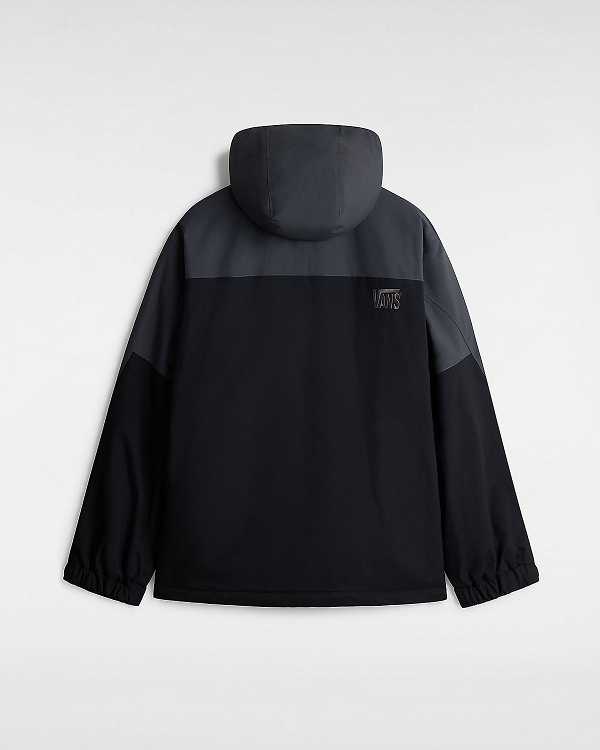 Black Men Vans MTE Hellbound Snowboard Jacket Canada | VN7280439