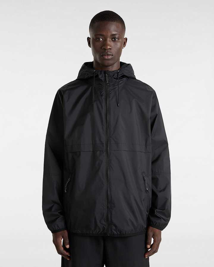 Black Men Vans MTE Lewis Windbreaker Canada | VN4785609
