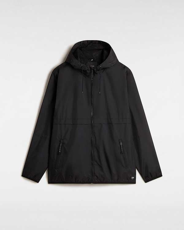 Black Men Vans MTE Lewis Windbreaker Canada | VN4785609
