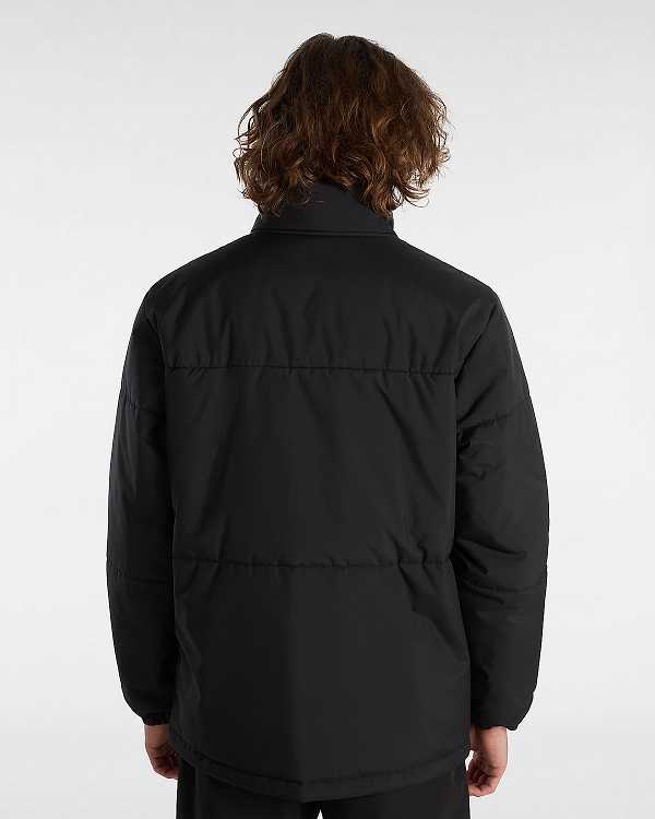 Black Men Vans MTE Norris Puffer Jacket Canada | VN8642739