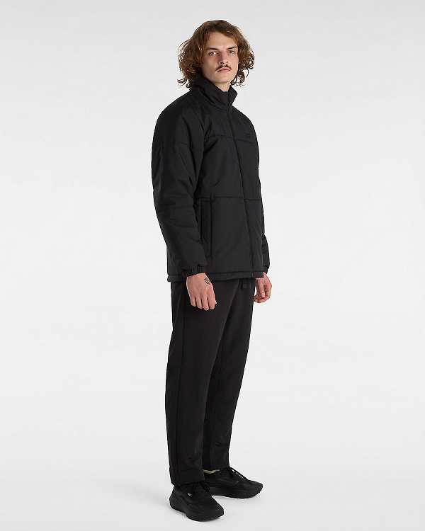 Black Men Vans MTE Norris Puffer Jacket Canada | VN8642739
