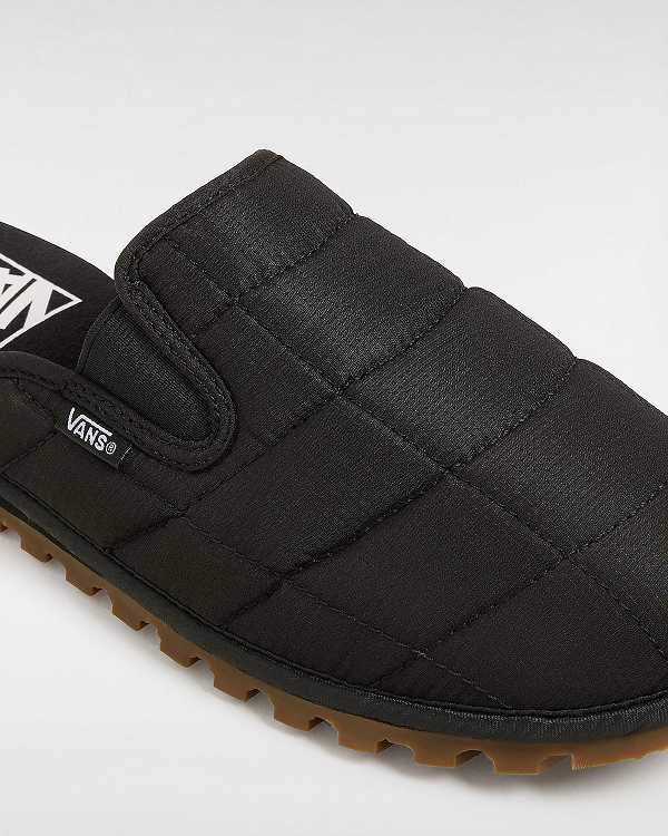 Black Men Vans MTE Quilted Mountain Mules Canada | VN9834106