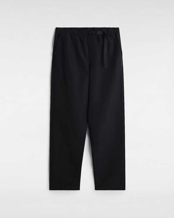 Black Men Vans MTE Range Nylon Loose Tapered Pants Canada | VN8916435