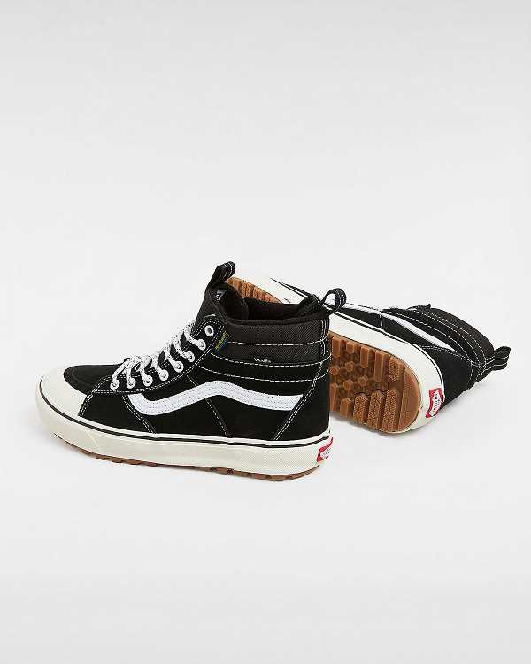 Black Men Vans MTE Sk8-Hi Waterproof Shoes Canada | VN1243987