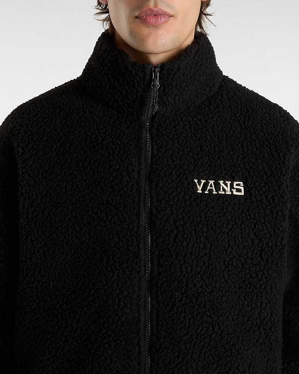 Black Men Vans Nimi Full Zip Jacket Canada | VN3609421
