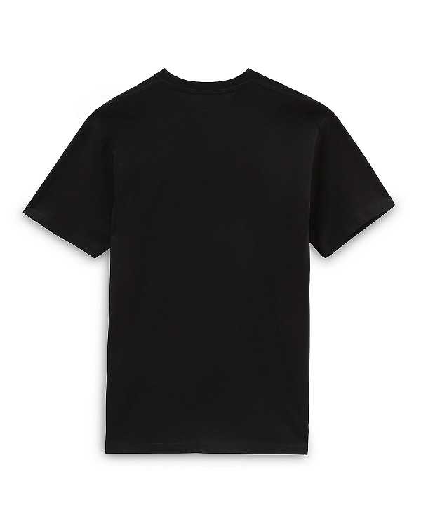 Black Men Vans OTW Classic Front T Shirts Canada | VN9746035