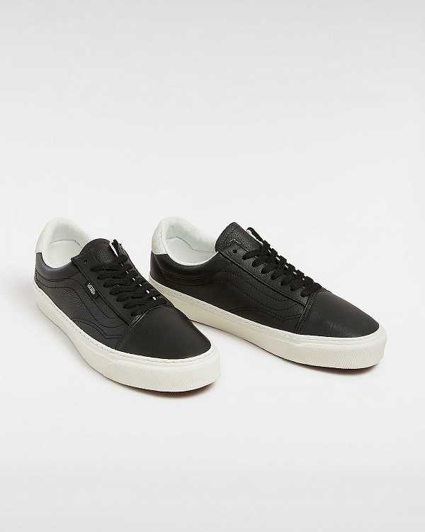 Black Men Vans Old Skool Lux Sneakers Canada | VN3172589