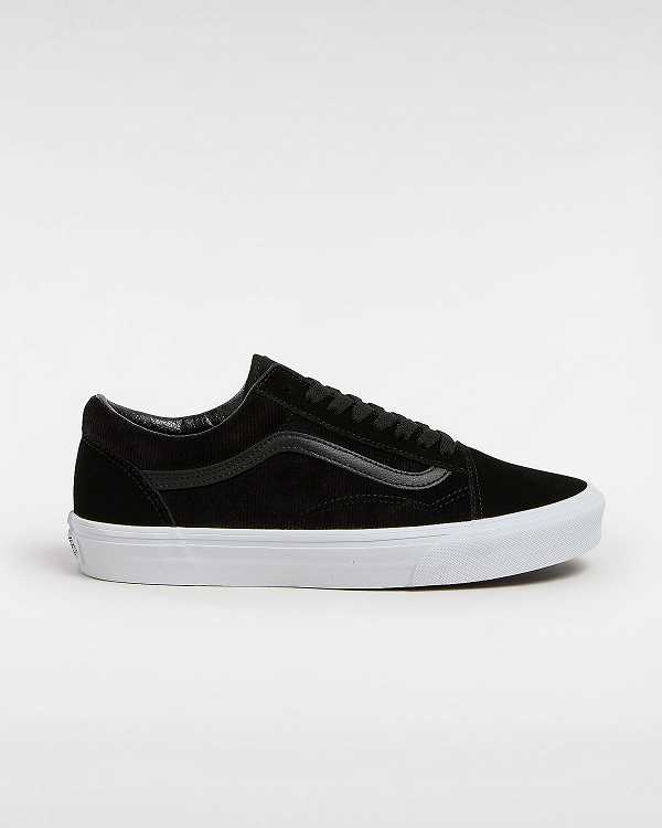 Black Men Vans Old Skool Pig Suede Sneakers Canada | VN1483970