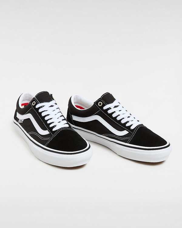Black Men Vans Old Skool Skate Shoes Canada | VN6078325