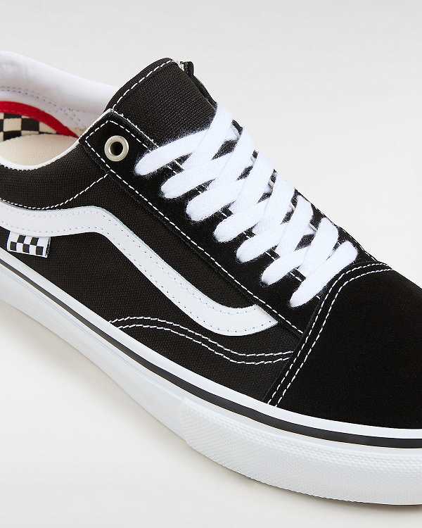 Black Men Vans Old Skool Skate Shoes Canada | VN6078325