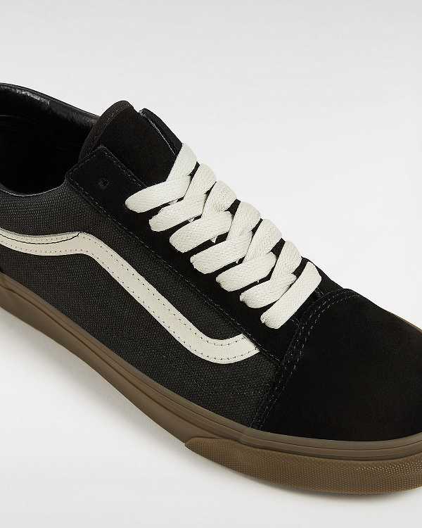 Black Men Vans Old Skool Sneakers Canada | VN1329547