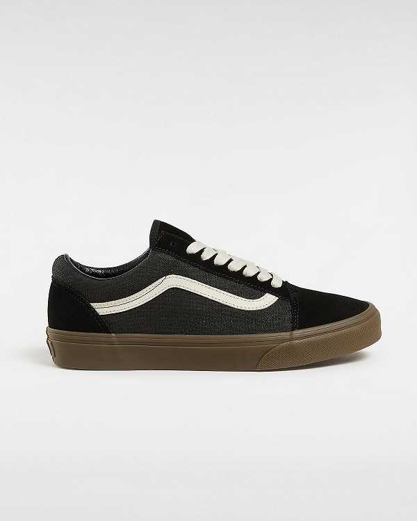 Black Men Vans Old Skool Sneakers Canada | VN1329547