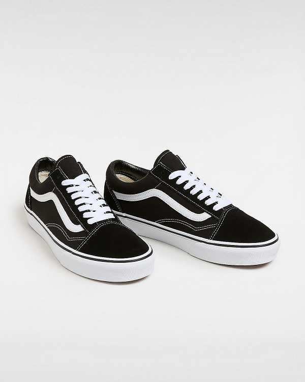 Black Men Vans Old Skool Sneakers Canada | VN6193425