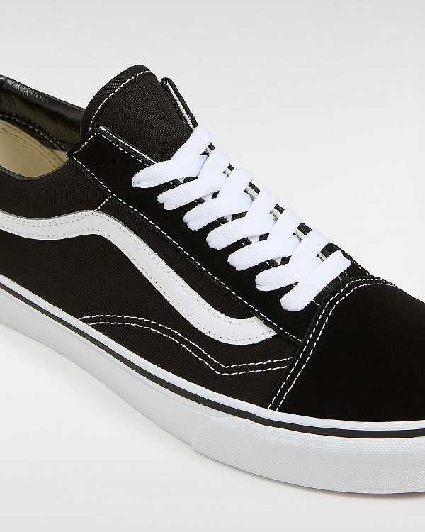Black Men Vans Old Skool Sneakers Canada | VN6193425