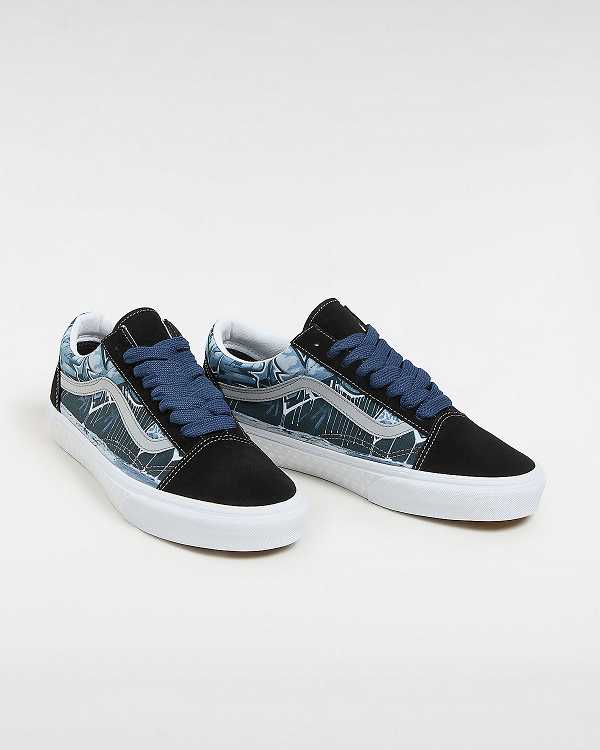 Black Men Vans Old Skool Sneakers Canada | VN6943571