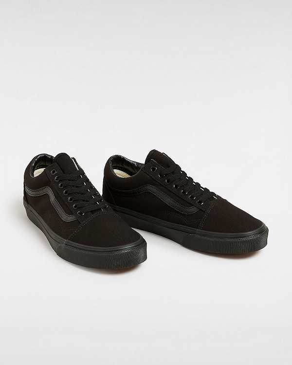 Black Men Vans Old Skool Sneakers Canada | VN8615703