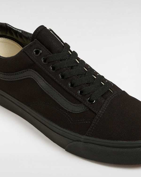 Black Men Vans Old Skool Sneakers Canada | VN8615703