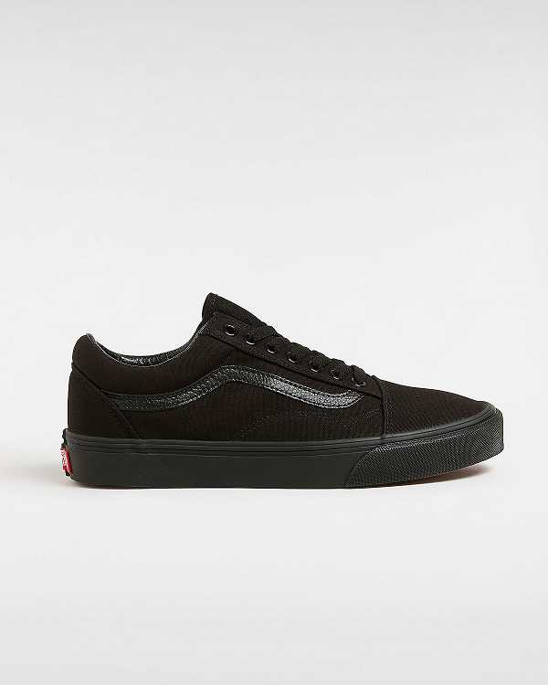 Black Men Vans Old Skool Sneakers Canada | VN8615703
