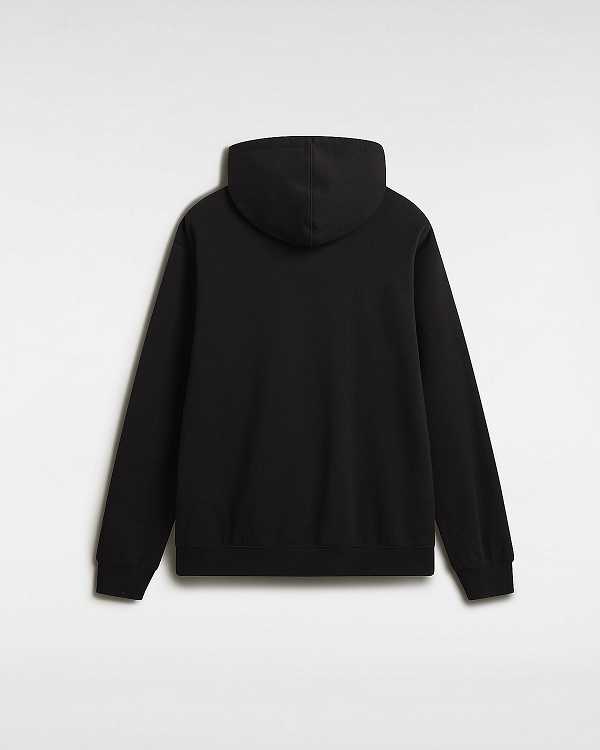 Black Men Vans Original Standard Loose Hoodie Canada | VN1028594