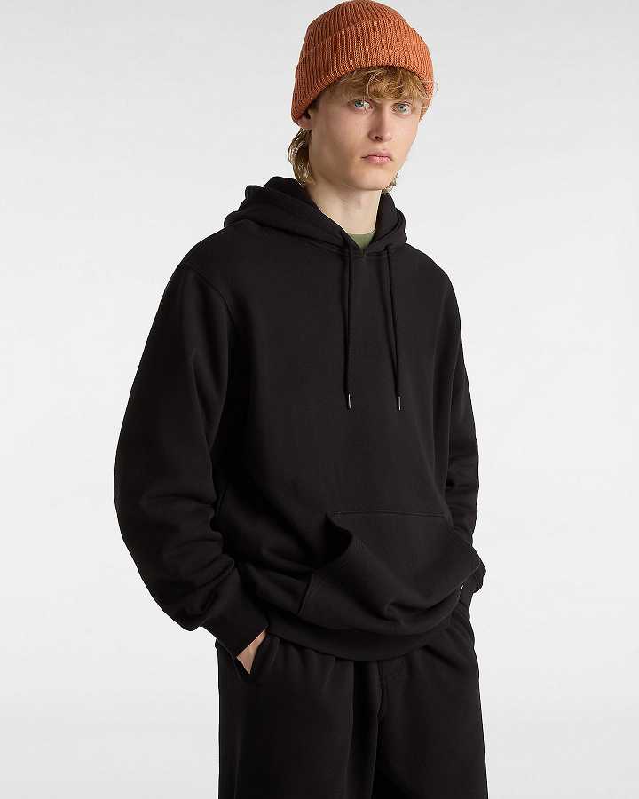 Black Men Vans Original Standard Loose Hoodie Canada | VN1028594