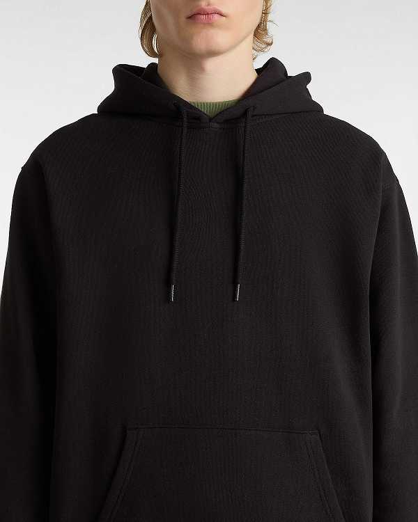 Black Men Vans Original Standard Loose Hoodie Canada | VN1028594