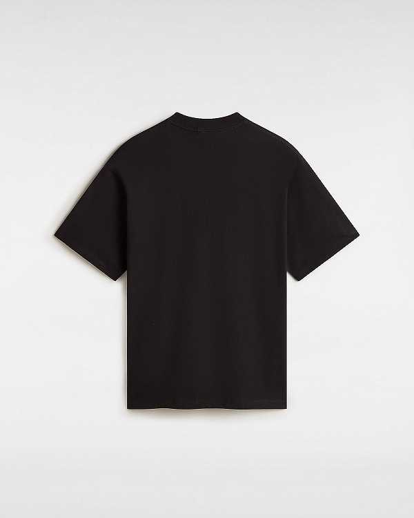 Black Men Vans Original Standards T Shirts Canada | VN5246980