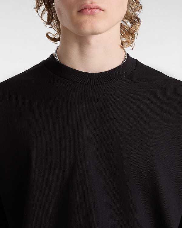 Black Men Vans Original Standards T Shirts Canada | VN5246980