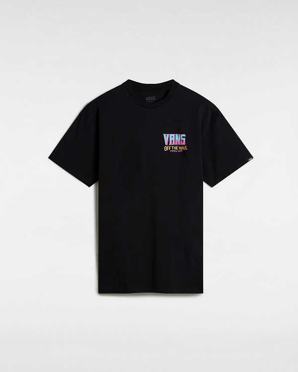 Black Men Vans Palm Cheers Classic T Shirts Canada | VN7243908