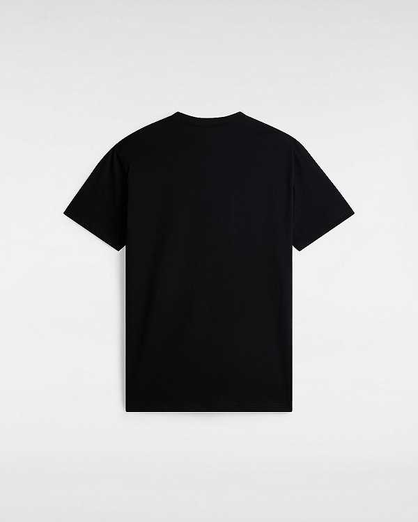 Black Men Vans Prankster T Shirts Canada | VN6297504