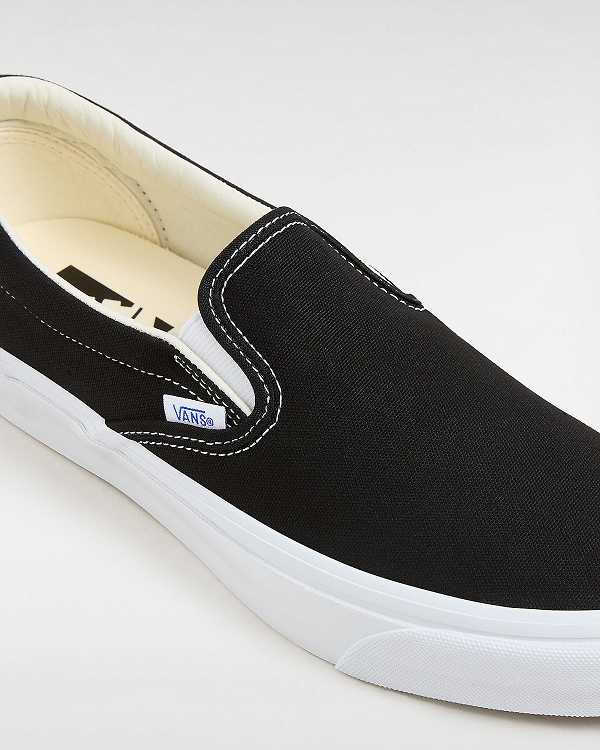 Black Men Vans Premium 98 Slip On Shoes Canada | VN2087396
