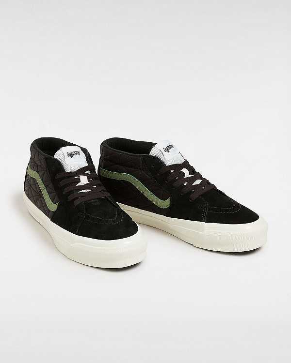 Black Men Vans Premium Sk8-Mid 83 Sneakers Canada | VN2854079